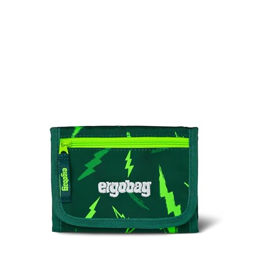 ergobag Brustbeutel Kleingeldfach, mit Sichtfenster, Geldbeutel für Kinder, zum Umhängen, mit Klettverschluss