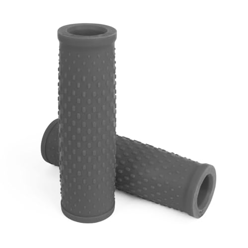 OcioDual Scooter Griffe, 2X Lenkergriffe für Elektroroller, E Scooter Griffe Kompatibel mit Xiaomi 1S, M365, Essential, Pro, Pro 2, E Scooter Accessories, Elektroroller-Zubehör, Grau