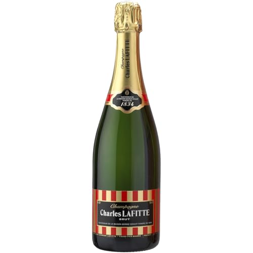 Charles Lafitte Champagne 1834 Brut mit Geschenkverpackung, 750ml