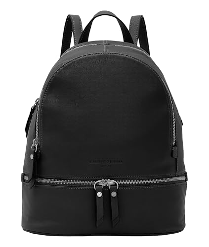 Liebeskind Berlin Rucksack „Alita“ I Hochwertiger Backpack aus weichem Rindsleder mit Reißverschlussfächern und verstellbarem Schulterriemen I Damen-Rucksack