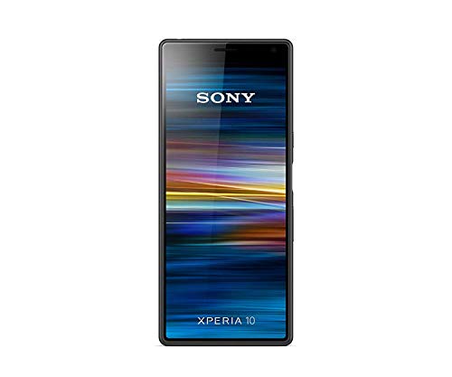 Sony Xperia 10 Smartphone (15, 24 cm (6 Zoll) 21: 9 Full HD+ Display, 64 GB Speicher, Dual-SIM, Split-Screen, Android 9) Schwarz