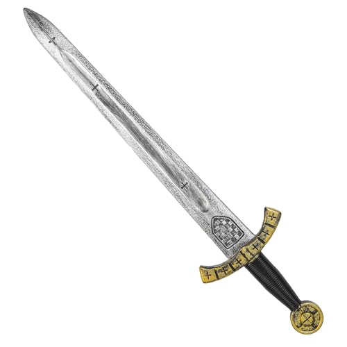 W WIDMANN MILANO Party Fashion - Schwert des mittelalterlichen Ritters, Accessoire für Mittelalter Kostüme, Soldaten