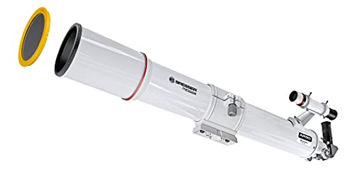 Bresser Teleskop Refraktor Messier AR-90/900 F10 optischer Tubus mit GP Prismenschiene und 6x30 Sucher