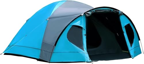 PORTAL Blackout Zelt 3-4 Perosonen mit Vorzelt Camping Kuppelzelt 4000mm wasserdicht Familienzelt Festivalzelt Outdoor für Camping Reise
