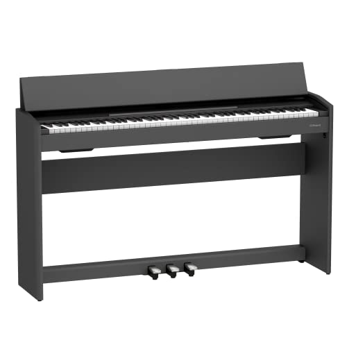Roland F107 Digital Piano Home mit attraktivem, modernem Design | Perfekt für Einsteiger | Erstklassiger Klang und Spielbarkeit |Onboard Bluetooth Mehr, F107-BKX
