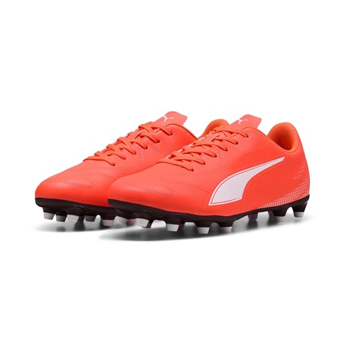 Puma Vitoria II Fg/AgFußballschuh für Herren, Glowing Red Puma White, 42.5 EU