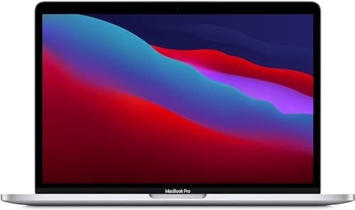 2020 Apple MacBook Pro with Apple M1 Chip (13-Inch, 8GB RAM, 256GB SSD Storage) (QWERTZ German) Silver (Generalüberholt)