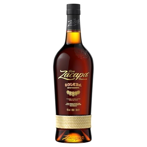 Zacapa Centenario Solera Rum, aromatischer Rum, gereift im Hochland Guatemalas, 40% vol, 700ml Einzelflasche