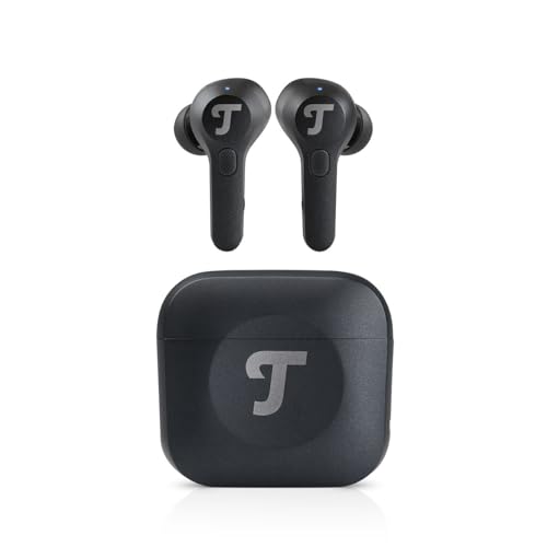 Teufel AIRY TWS PRO - True-Wireless In-Ear Bluetooth Kopfhörer mit Active Noise Cancelling, Transparenzmodus, Kabelloses Laden, IPX4 Wasserfest - Night Black