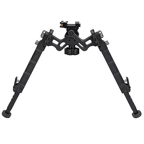 bravovski Tactical Zweibein 7.5-9 Zoll Zweibein für Gewehr für Outdoor, Bereich, Jagd und Schießen