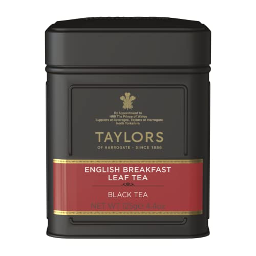 Taylor's of Harrogate English Breakfast Leaf Tea 125 g, 1er Pack (1 x 125 g)