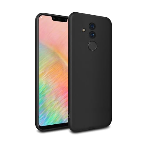 GiiKa für Huawei Mate 20 Lite Hülle Silikon, Ultra Dünne Handyhülle für Mate 20 Lite Case, Kratzfeste, Soft TPU, Stoßfeste, Ganzkörper Telefonhülle Kompatible mit Mate20 Lite Schutzhülle, Schwarz