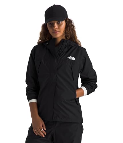 THE NORTH FACE NF0A8BKDJK3 W ANTORA RAIN JACKET - REFIT Jacket Damen TNF BLACK Größe L