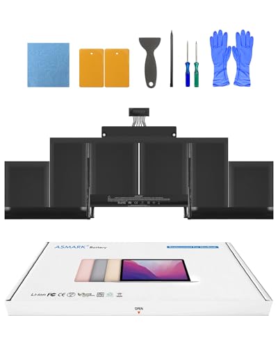 ASMARK MacBook Pro A1398 Akku für 15-Zoll (Mitte 2015, Mitte 2014, Ende 2013) Retina Batterie A1494/1618 Laptop Battery
