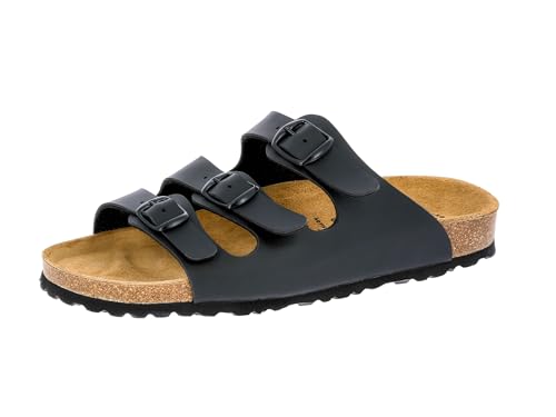 Lico BIOLINE LADY Damen Pantoletten, Schwarz, 41 EU