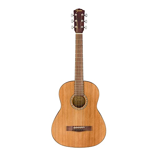 Fender FA-15 Akustikgitarre, 3/4 Stahlsaiten, Natur, inklusive Gitarrentasche