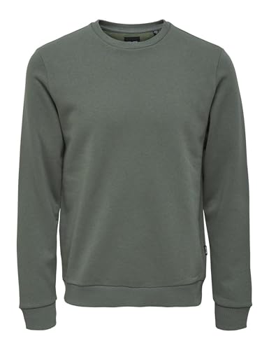 Only & Sons Herren Pullover 22018683 Castor Gray M