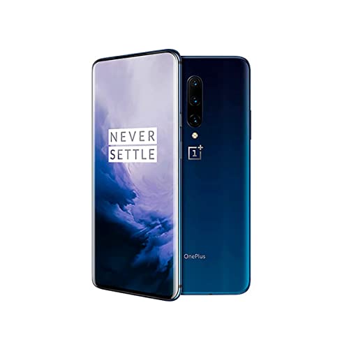 OnePlus 7 Pro Smartphone Nebula Blue (16,9 cm) AMOLED Display 8 GB RAM + 256 GB Speicher, Triple Kamera (48 MP) Pop-up Kamera (16 MP) – Dual SIM Handy