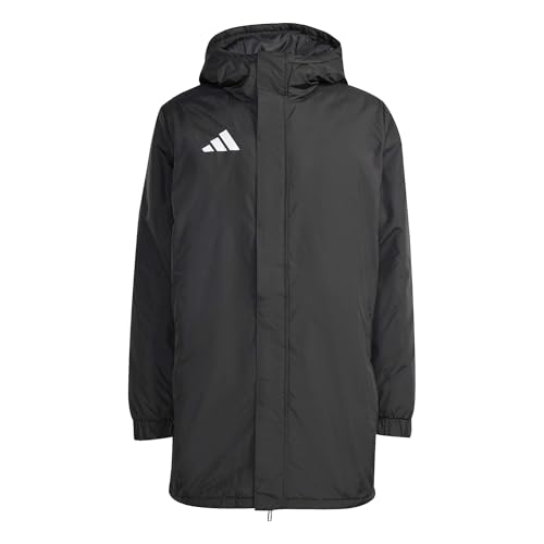 adidas Men's Entrada26 Stadium Jacket, black/white, XXL