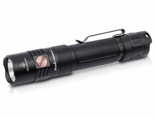Fenix PD35R ACE Wiederaufladbare Außen- und Sicherheits-Taschenlampe, 2000 Lumen, 380 m, max. 720 Stunden, wählbare Modus-Profile, drehbare Ladeanschlussabdeckung, große Kapazität, 4000 mAh Akku, IP68