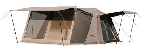 Naturehike Village 13.0 ㎡ Familienzelt Pop Up Zelt Hauszelt Camping Zelt Campingzelt für 4-6 Personen Großes Tunnelzelt mit 2000mm Wassersäule