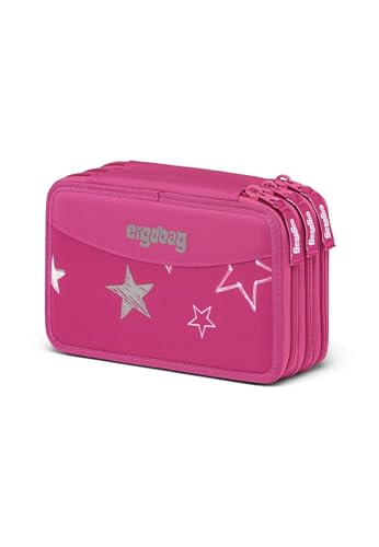 ergobag Maxi Mäppchen Set 40-Teilig, Lyra Bunt- und Filzstifte, Kleingeld Fach, Lineal, Schere