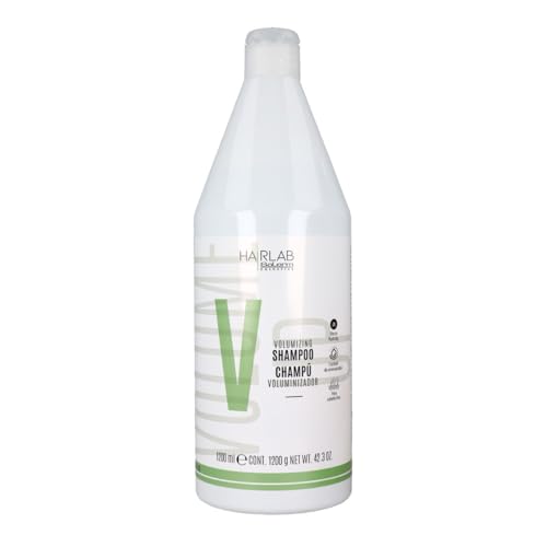 SALERM Hair Lab Volumen-Shampoo, 1200 ml, mit Energisierendem Koffein, für feines und voluminöses Haar, verleiht dem Haar Körper und Textur, sanfte Reinigung, ohne Parabene