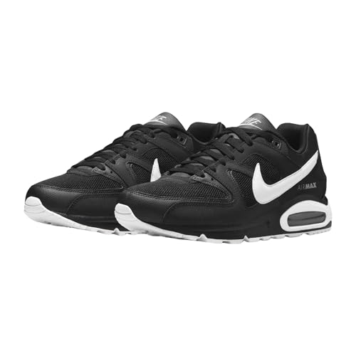 Nike Air Max Command Herren-Laufschuhe, Schwarz, Kaltgrau, Weiß, 42 EU