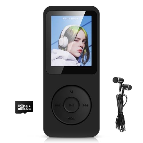 32GB MP3-Player Bluetooth 5.3 mit 1,8