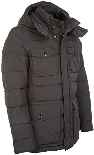 WOOLRICH WOCPS2487 6377 Pocono Field Jacket Goose Dark Green (L, Dark Green)