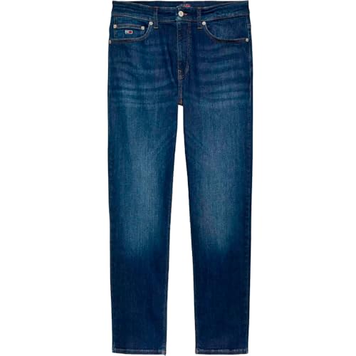 Tommy Jeans Herren Straight, Denim (Denim Dark), 29 W/32 L