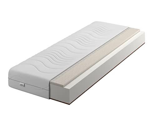 IZER Matratze Latex Atmungsaktiv 160x200 kokosmatte Silver 16 cm schaummatratze H2 H4 Bett Matratzen 2 in 1
