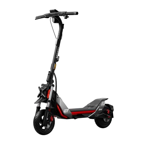 Segway ZT3 Pro D, E-Scooter mit Straßenzulassung, 70 km Eco- Reichweite, 56km Reichweite bei 20km/h, Vollfederung, 120 kg Tragfähigkeit, 25% Steigung, Apple FindMy,Offroad-Reifen, wasserfest, Ninebot