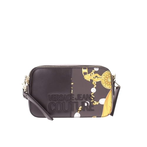 Versace Tasche Jeans Couture Umhängetasche Chain Print 75VA4BP3 ZS820 G89 schwarz, mehrfarbig