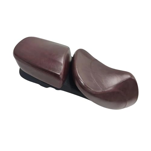 Sitzbank Roller Duo Sattel ist kompatibel und passt auch auf Vespa GTS 125/300 Braun Farbe Motorroller Scooter