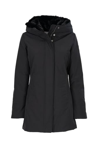 woolrich Parka Damen Größe M, Schwarz , M