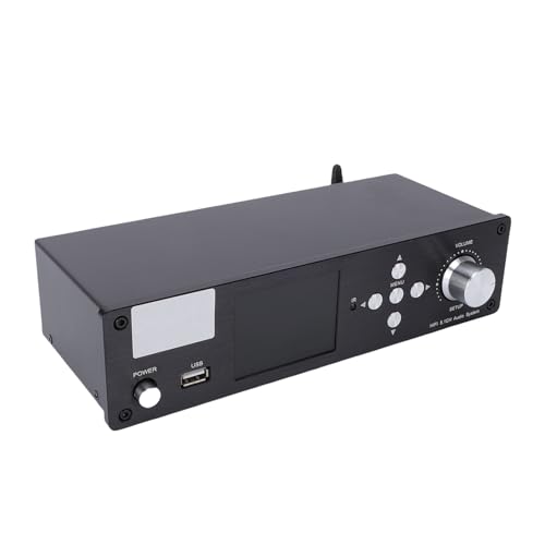 XUMIUZIY 5.1 Surround Sound Decoder, DTS AC3 HD Decoder mit 5.0, Optischer Koaxialeingang, USB-Wiedergabe für Heimkino-DVD-Player TV-Auto-Audiosystem (EU-Stecker)