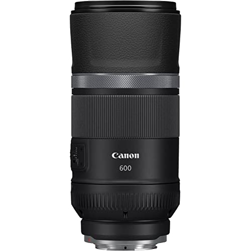 Canon Objektiv RF 600mm F11 IS STM - Supertele-Objektiv für EOS R Serie (Festbrennweite, 5-Stufen optischer Bildstabilisator, 930g, kompakt), schwarz