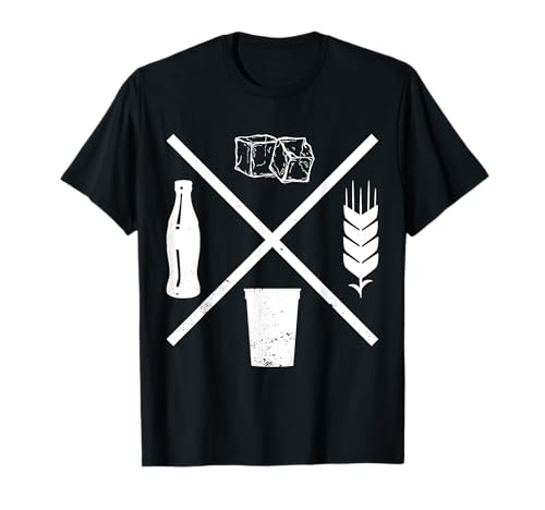 Cola Korn Alkohol Saufen Party T-Shirt