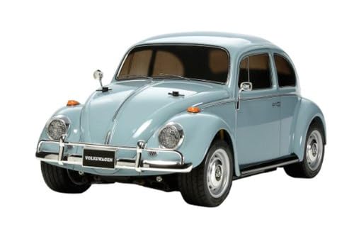 Tamiya 58572 1:10 RC Volkswagen Beetle (M-06) - ferngesteuertes Auto, RC Fahrzeug, Modellbau, Bausatz zum Zusammenbauen, Hobby, Basteln