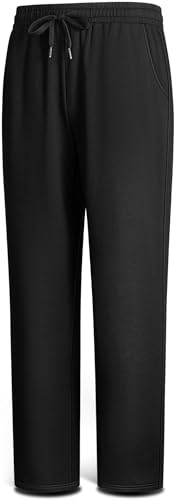 BULLIANT Jogginghose Herren, Hosen Herren Sporthose Lang Baumwolle Sweathose Jogger Freizeithose Trainingshose(Schwarz,XL)