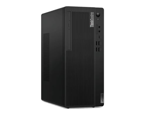 Lenovo ThinkCentre M70t Tower Intel Core i5 10400 512GB SSD Festplatte 16GB Speicher Windows 11 Pro DVD Brenner Computer PC (Generalüberholt)