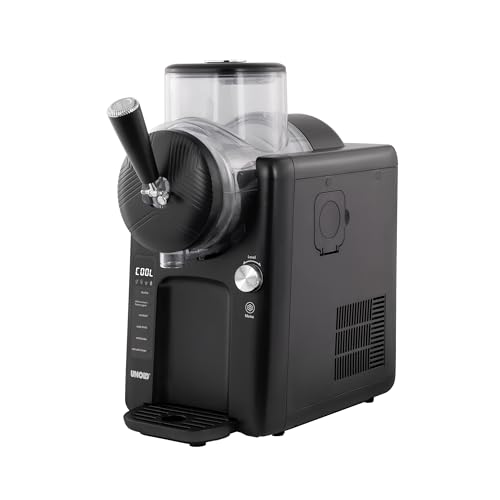Unold Sofie 48956 Slush- & Softeismaschine mit Kompressor 2L Eismaschine Slush Ice Cream Maker Frozen Drink Shakes Slushies Softeis Eiscreme Cocktails Sorbet 5 Programme Behälter spülmaschinengeeignet