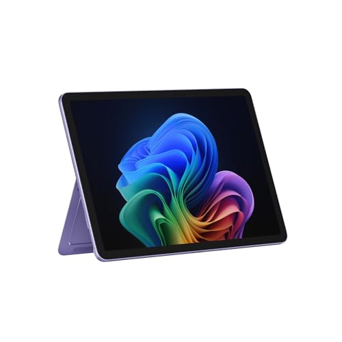 Microsoft Surface Pro | Copilot+ PC | 12” LCD Touchscreen | Snapdragon® X Plus | 16GB RAM | 512GB Speicher | Neuestes Modell | Violett