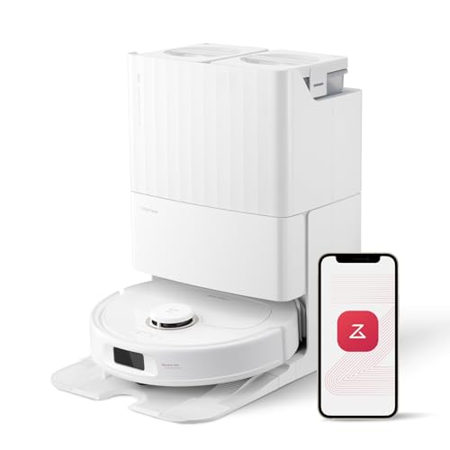 roborock Qrevo Pro Saugroboter mit Wischfunktion&Hebarem Wischmopp, FlexiArm Design Kantenreinigung, 7.000 Pa, 60 °C Heißwasser-Moppwäsche, App-Steuerung (Weiß) (Generalüberholt)