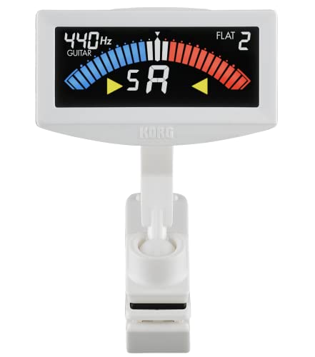 KORG AW-4G-BK - PitchCrow-G Clip-On Guitar Tuner - White