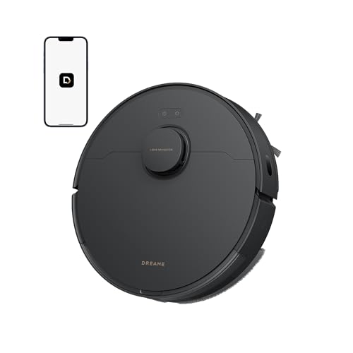 dreame D20 Saugroboter, 13.000 Pa Saugkraft, DuoBrush für Tierhaare, LDS-Navigation, 2-in-1: Staubsaugen und Wischen, Hartböden und Teppiche, 5.200-mAh-Akku, App- und Sprachsteuerung
