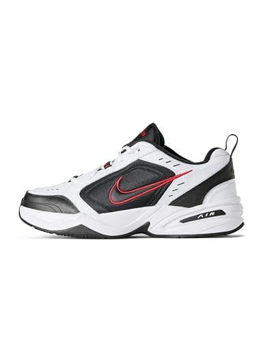Nike Herren Air Monarch Iv Fitnessschuhe, White Black Varsity Red, 42 EU