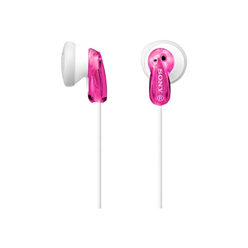 Sony MDR-E9LP In-Ear / In-Ohr Kopfhörer (1,2m Kabel, Neodym-Magnet, für MP3-Player, Walkman, iPod) Rosa, Uni
