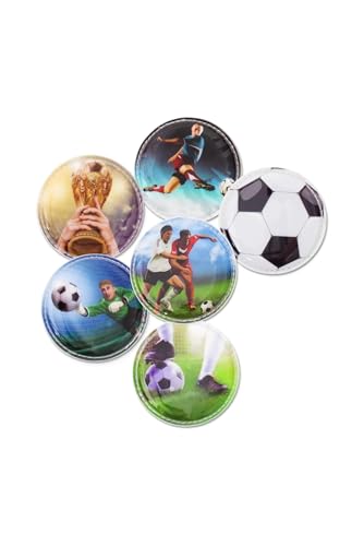 ergobag Klettie Set Motivwelt Themenwelt Klettflächen Sammelspaß Individualisierung Fussball - Bunt